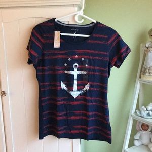 A Nautica anchor shirt